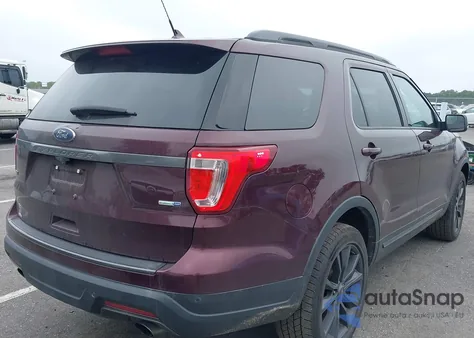 2018 Ford Explorer Xlt из США, поврежденный, VIN 1FM5K8DH5JGC61496